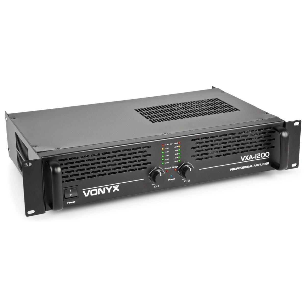 VONYX VXA-1200 II 2x 600W AMPLIFICATORE PA