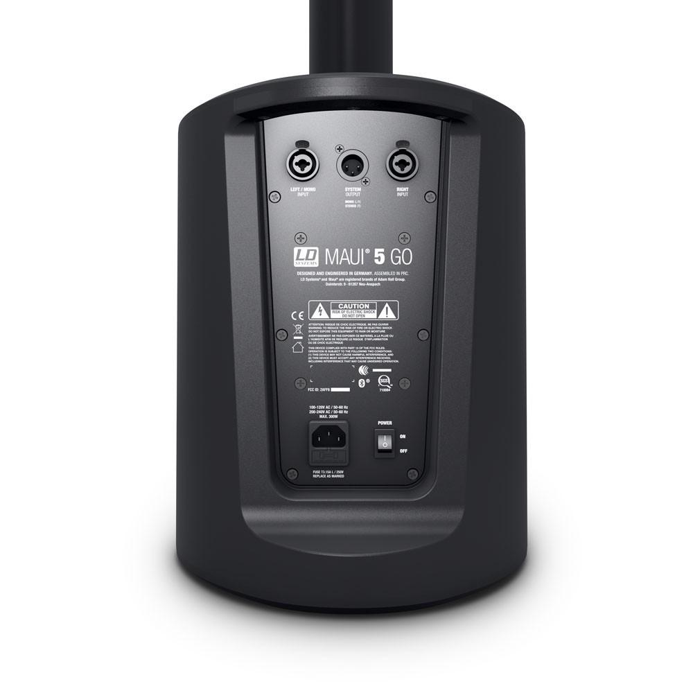 LD SYSTEMS MAUI 5 GO - Sistema PA a colonne super portatile alimentato a batterie - 5200 mAh