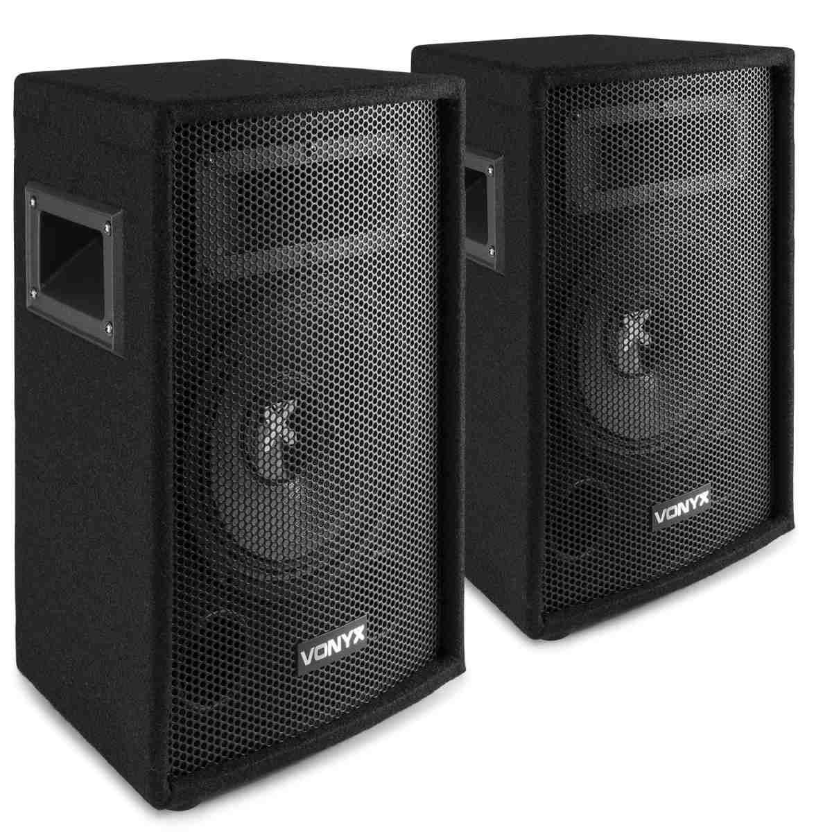 Vonyx sl6 dj/pa altoparlante cabinet 6 250w (coppia)