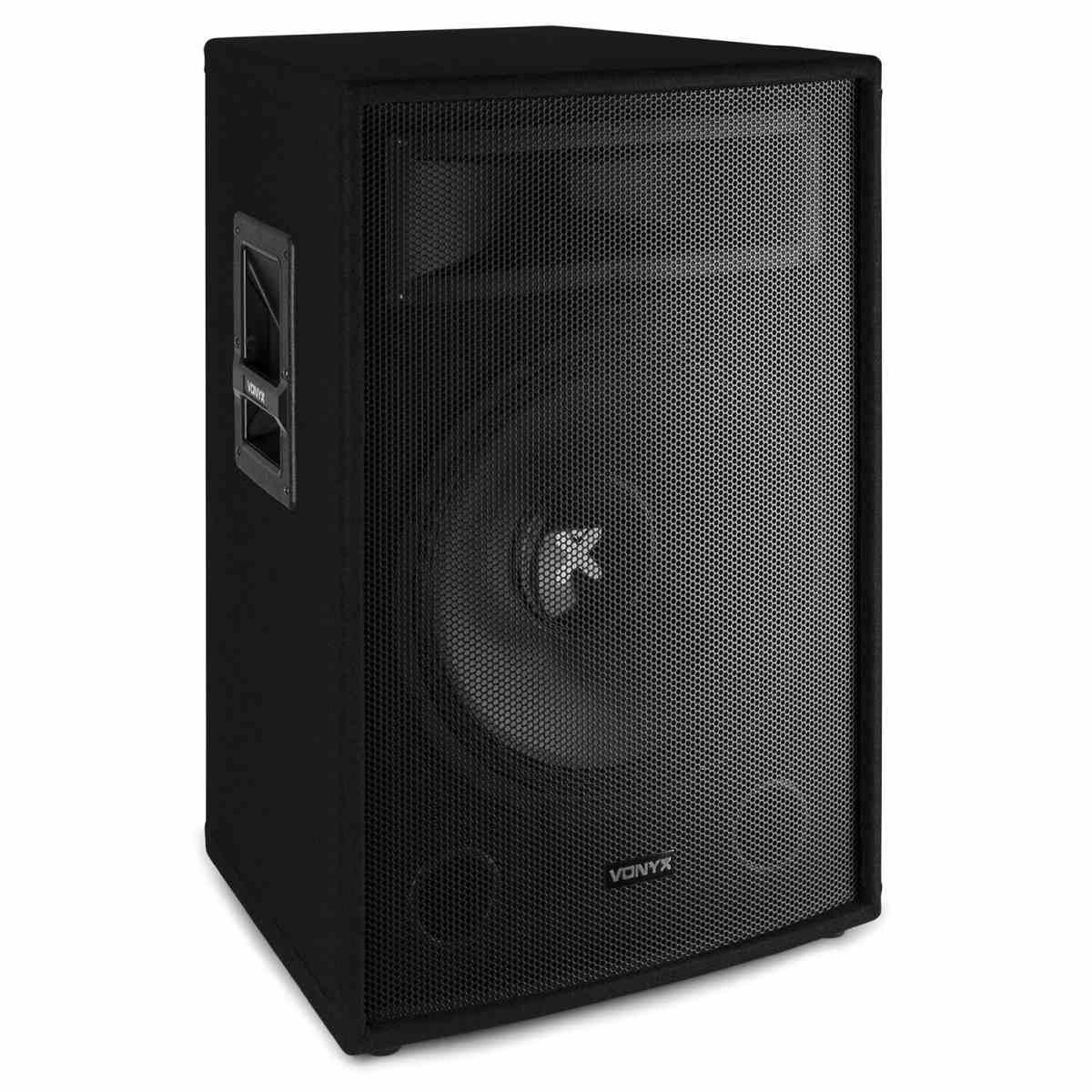 Vonyx sl15 altoparlante da cassa per dj/pa 15 800w