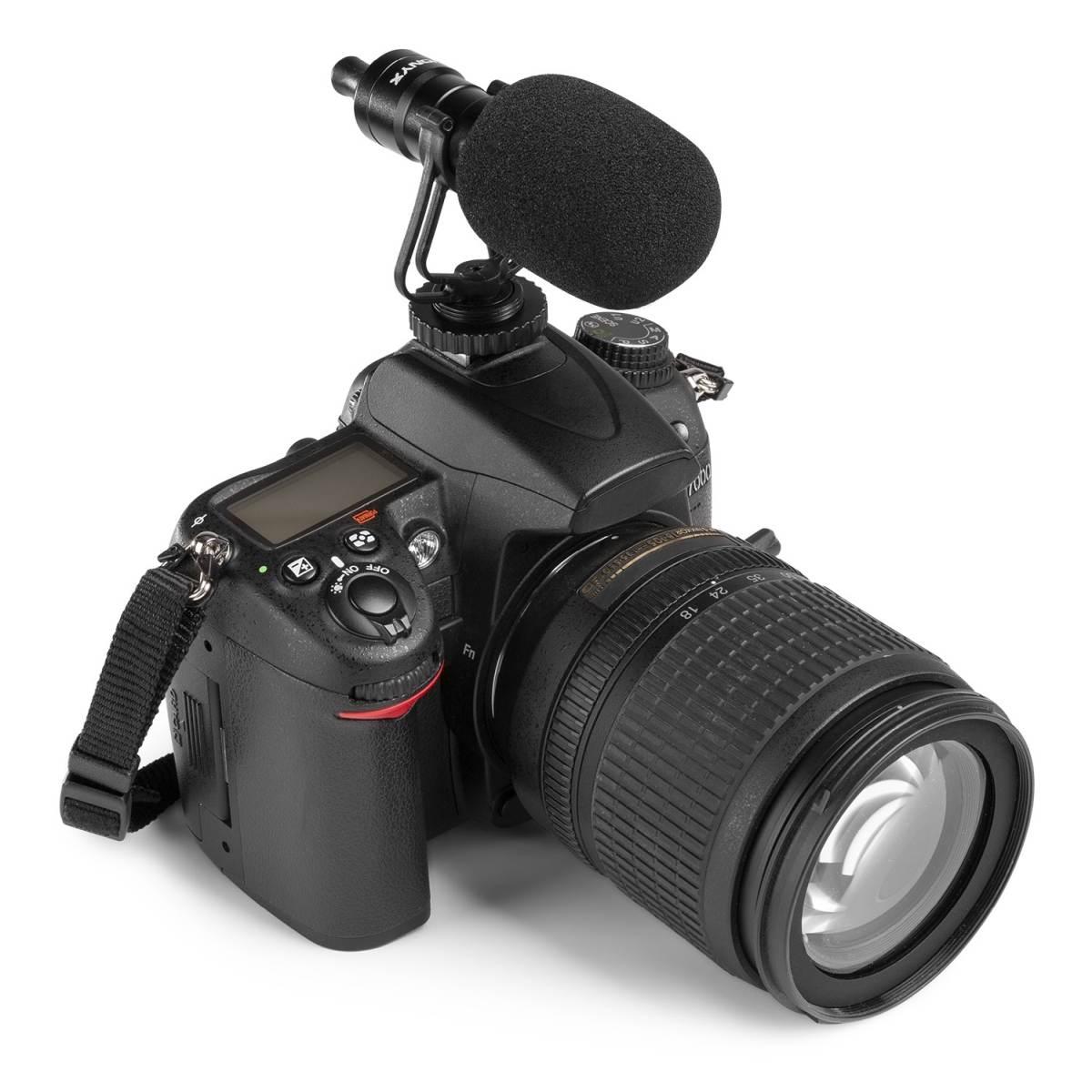 Vonyx cmc200 microfono a condensatore per telefono e fotocamera