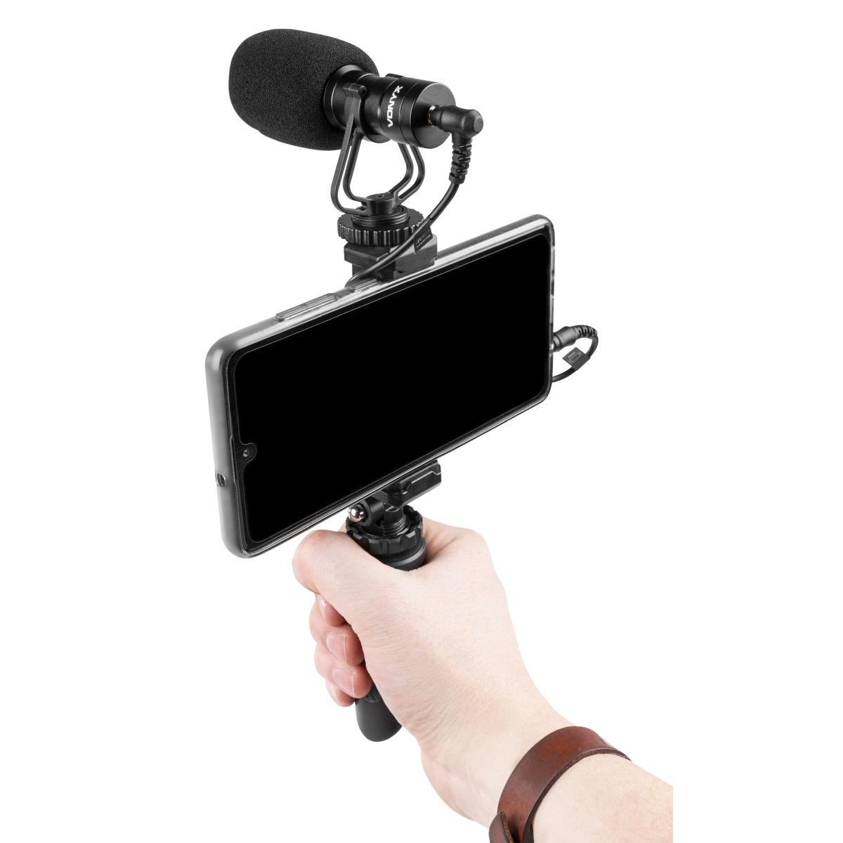 Vonyx cmc200 microfono a condensatore per telefono e fotocamera