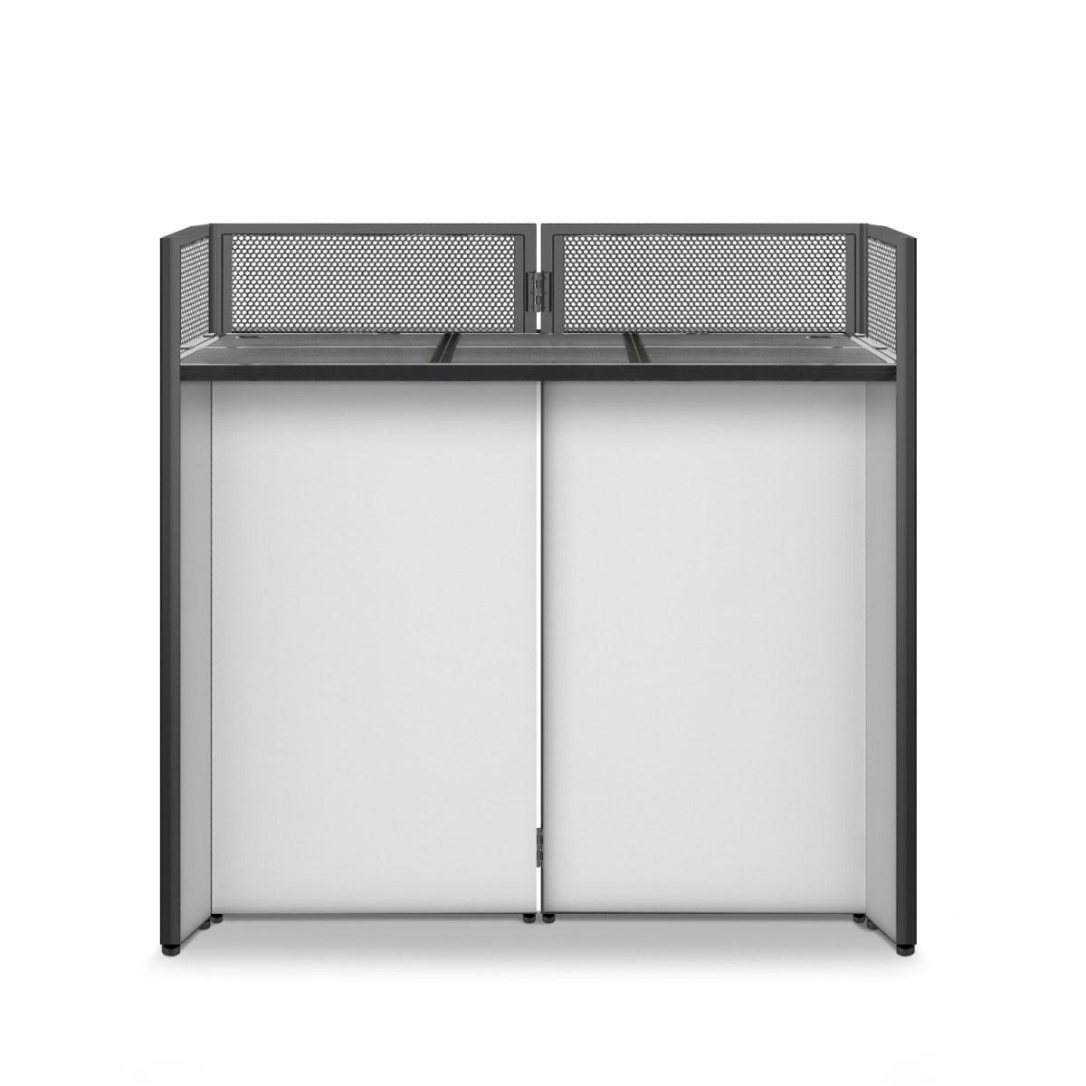 VONYX DB4 SISTEMA DJ-BOOTH PIEGHEVOLE PRO COMPATTO 1,1mt