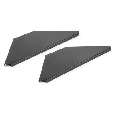 Vonyx dbc2 set di mensole angolari per cabina dj con borsa