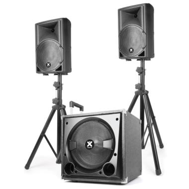 VONYX VX800BT 2.1 SET DI ALTOPARLANTI ATTIVI 12"sub+8tops