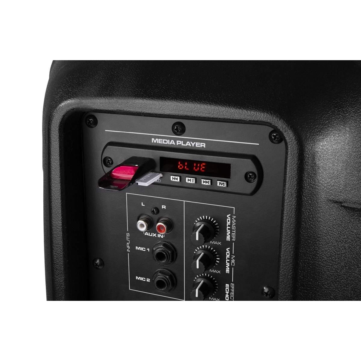 Vonyx vps102a set di altoparlanti plug & play da 600 w con supporti