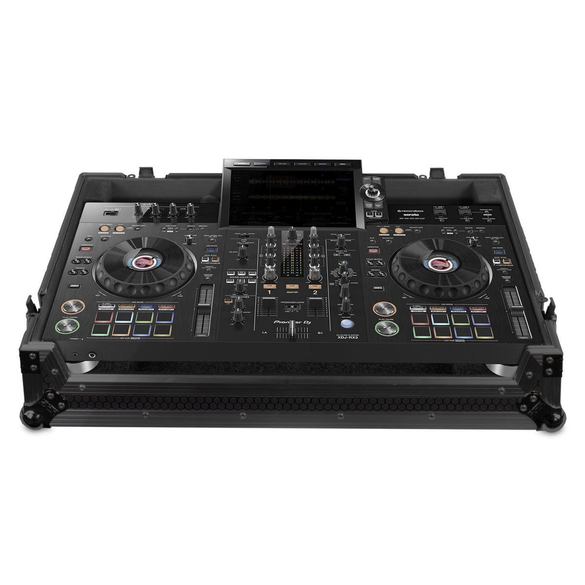 Udg u91076bl - ultimate flight case pioneer xdj-rx3 black plus (w)