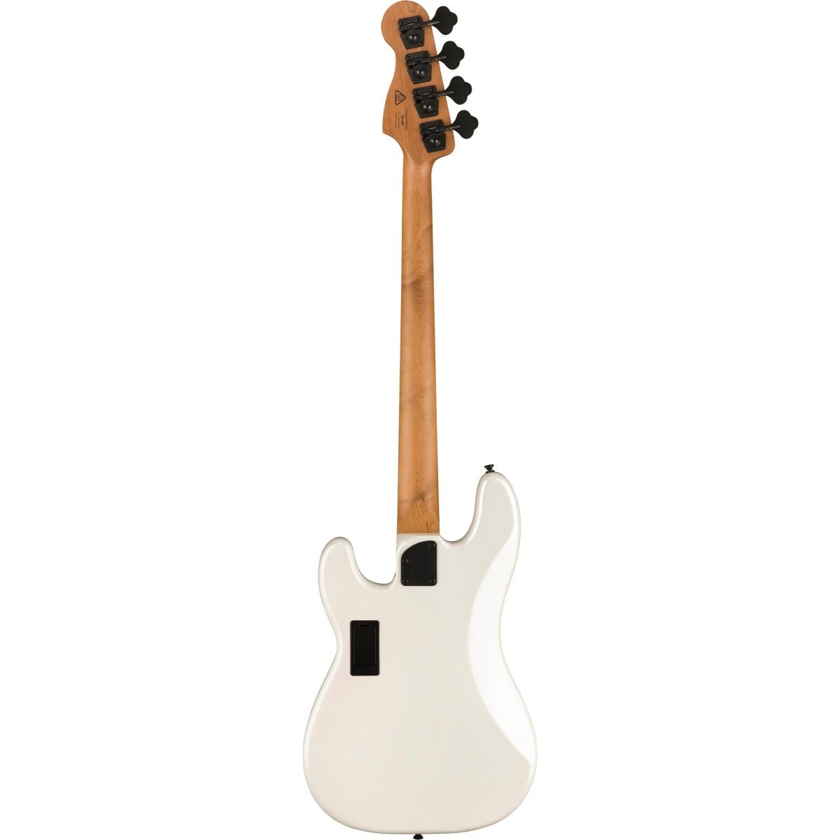 Fender squier contemporary active precision bass ph pearl white basso elettrico 4 corde