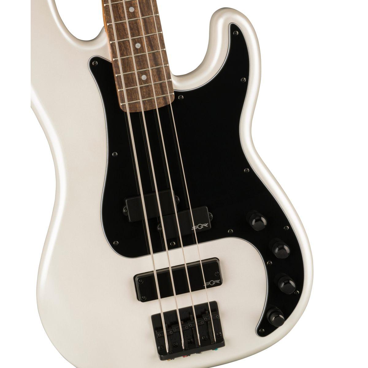 Fender squier contemporary active precision bass ph pearl white basso elettrico 4 corde