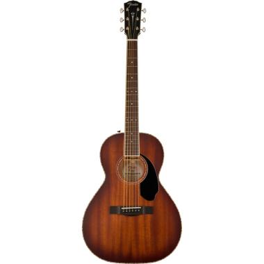 Fender ps220e parlor aged cognac burst chitarra acustica elettrificata
