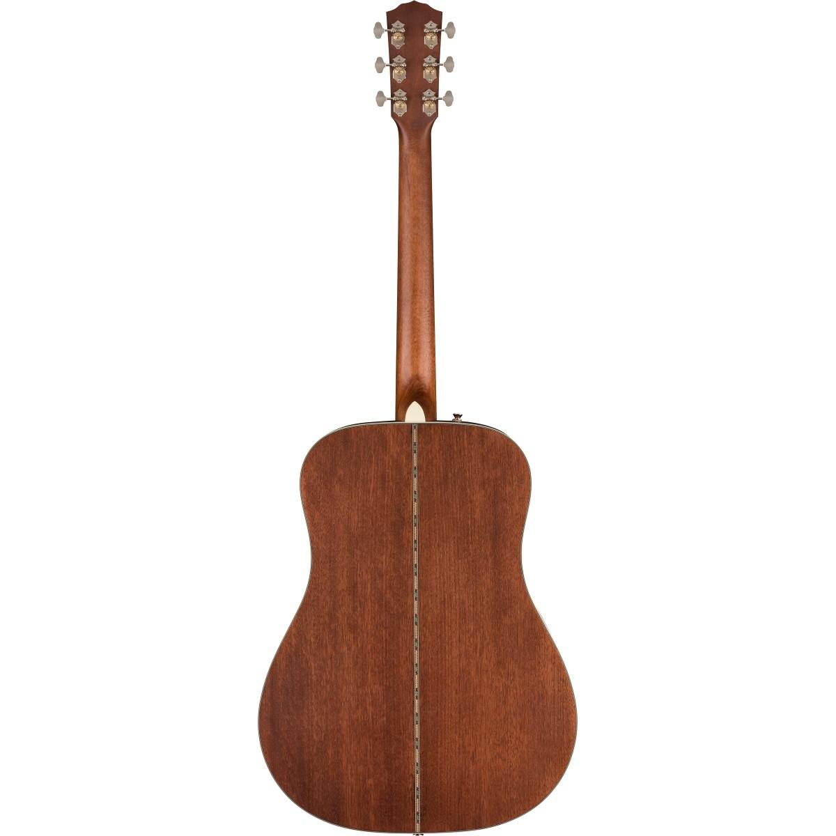 Fender pd220e dreadnought aged cognac burst chitarra acustica elettrificata