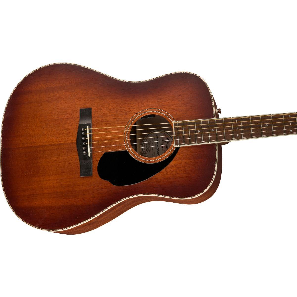 Fender pd220e dreadnought aged cognac burst chitarra acustica elettrificata