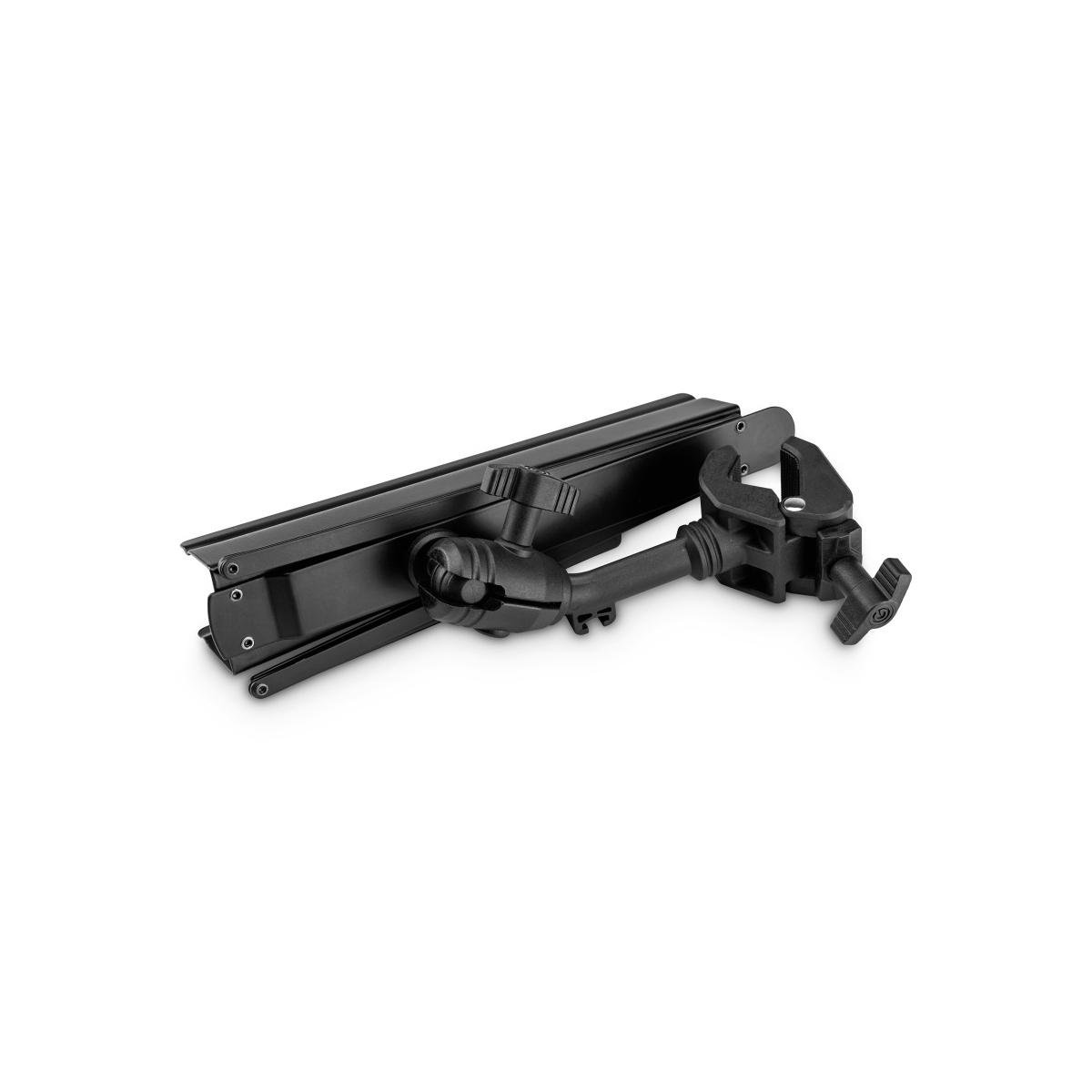 GRAVITY NS MS 03 - Piano leggio pieghevole Traveler per montaggio su stativi microfonici