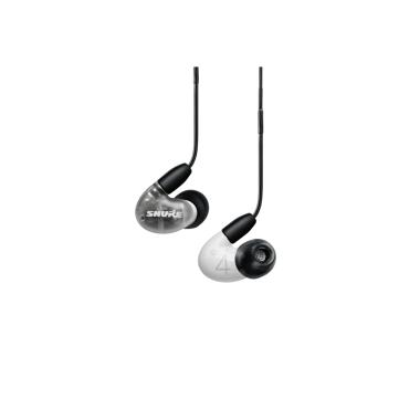 SHURE SE42HYW+UNI-EFS AONIC 4 Auricolari colore grigio/bianco