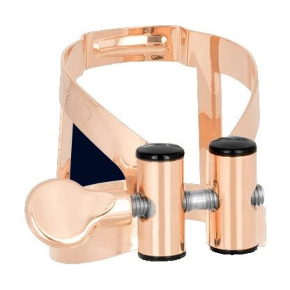 VANDOREN LC51PGP OPTIMUM GOLD PLATED LEGATURA IN ORO ROSA CON COPRIBOCCHINO PER CLARINETTO IN Bb