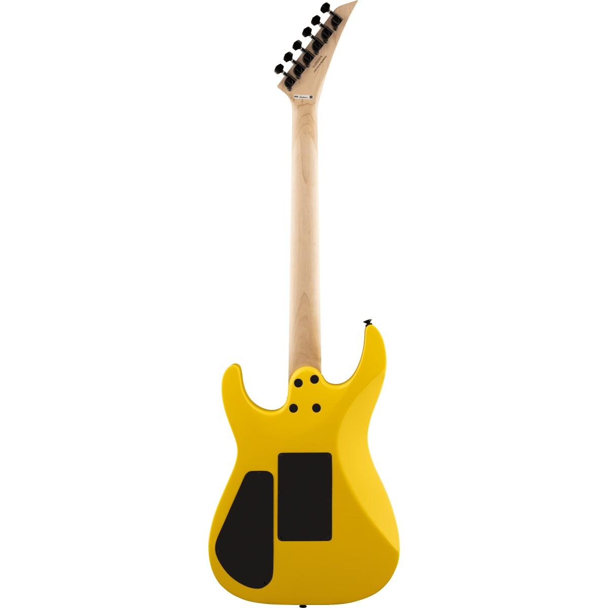 Jackson dk3xr dinky caution yellow hss chitarra elettrica