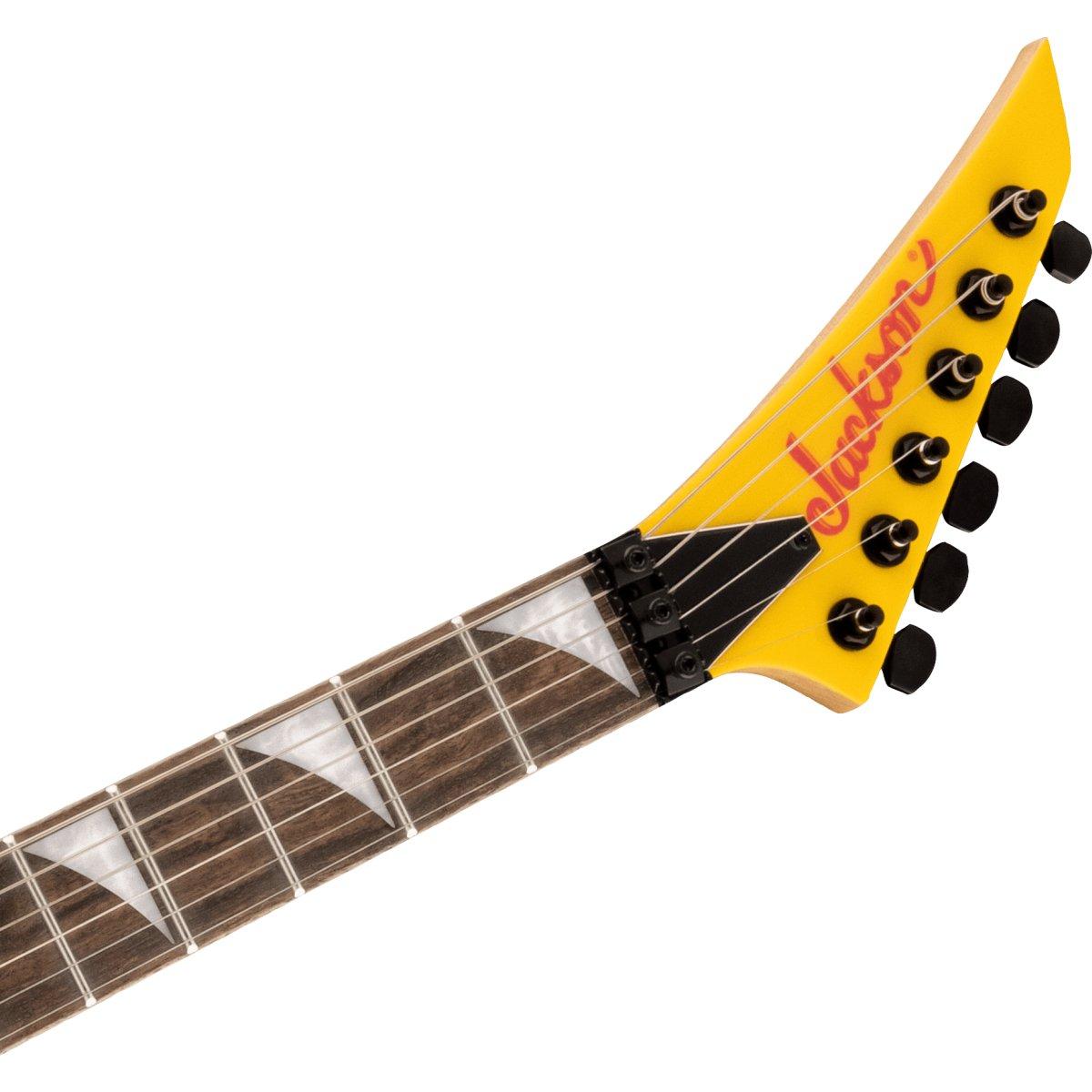 Jackson dk3xr dinky caution yellow hss chitarra elettrica