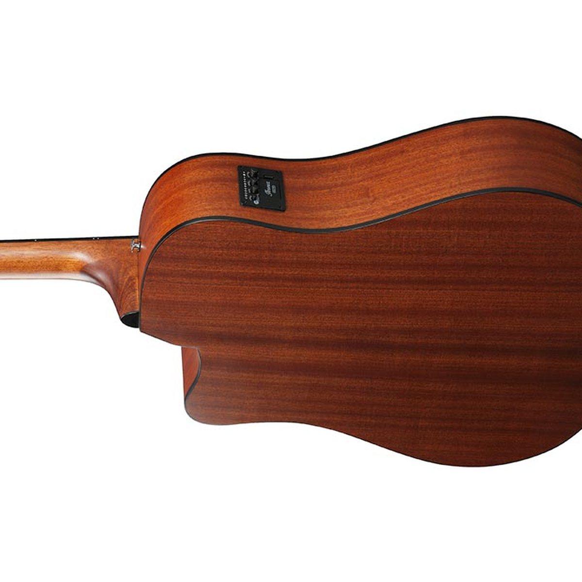 Ibanez aad50celg low gloss chitarra acustica elettrificata