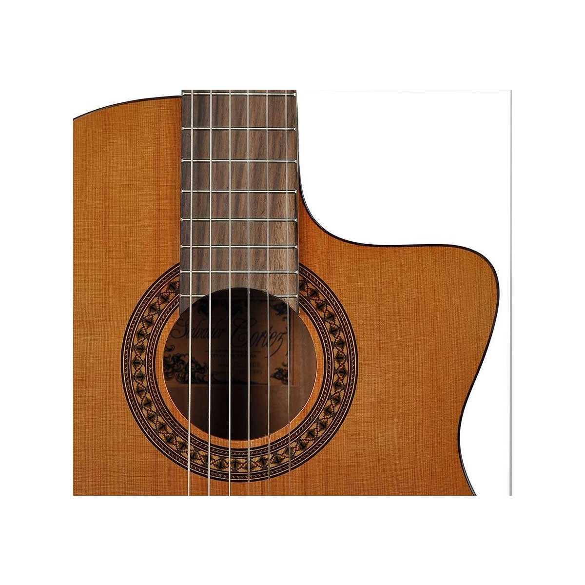 Salvador cortez cc22ce chitarra classica elettrificata 4/4