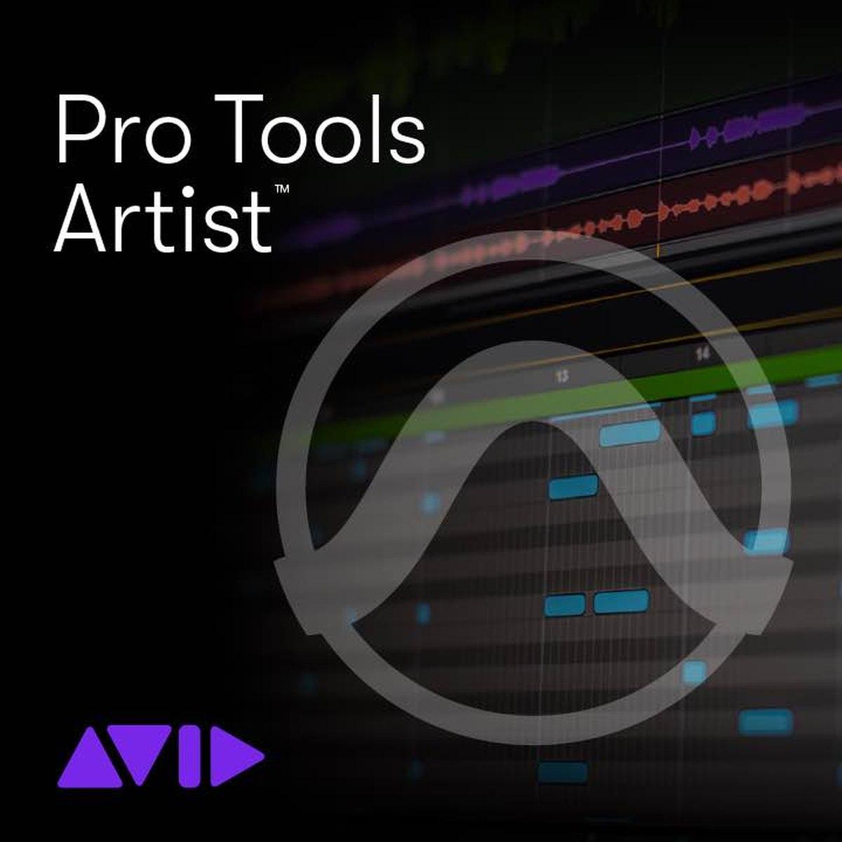 Avid pro tools artist 1-year subscription