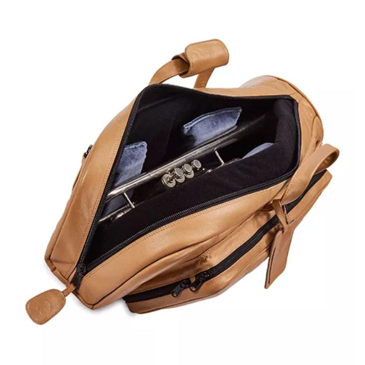 Gard 1 mlt custodia beige in pelle per tromba