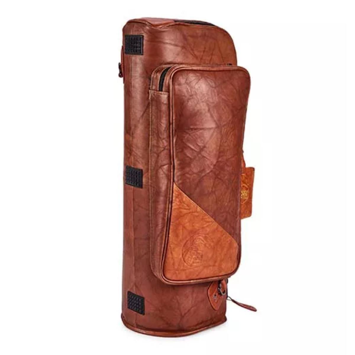 Gard 1 eln nt custodia in pelle marrone per tromba