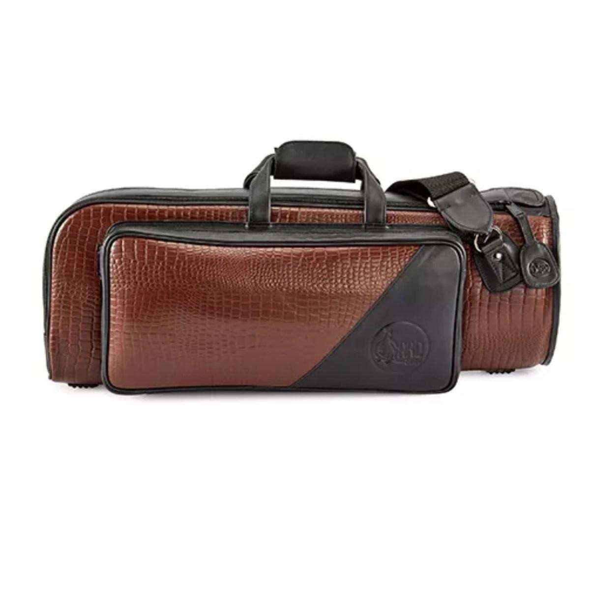 Gard 1 elbk custodia in pelle nera per tromba