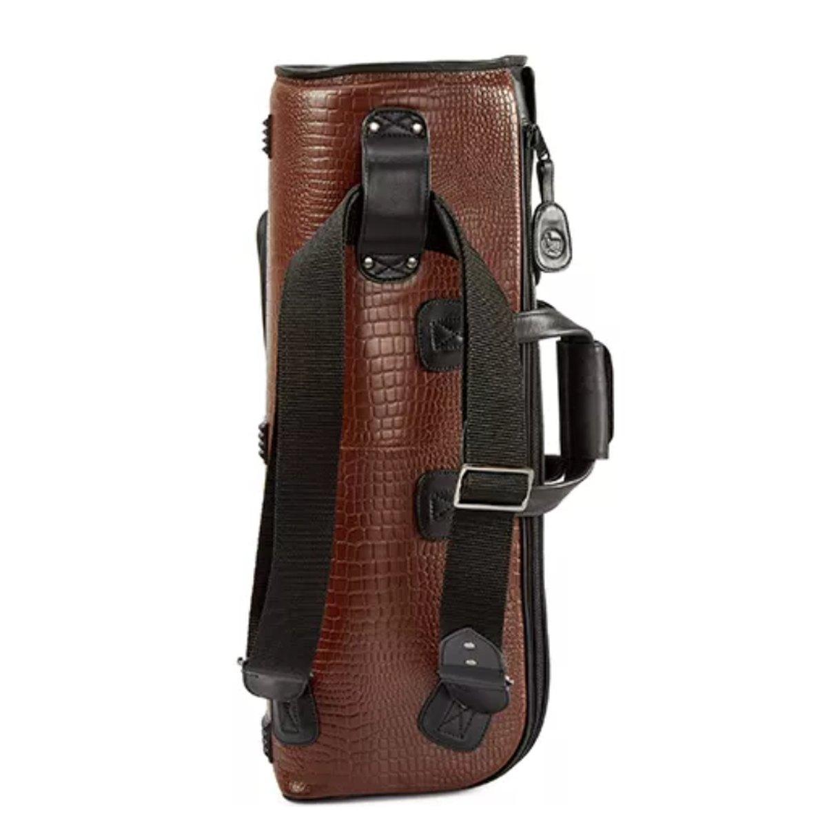 Gard 1 elbk custodia in pelle nera per tromba