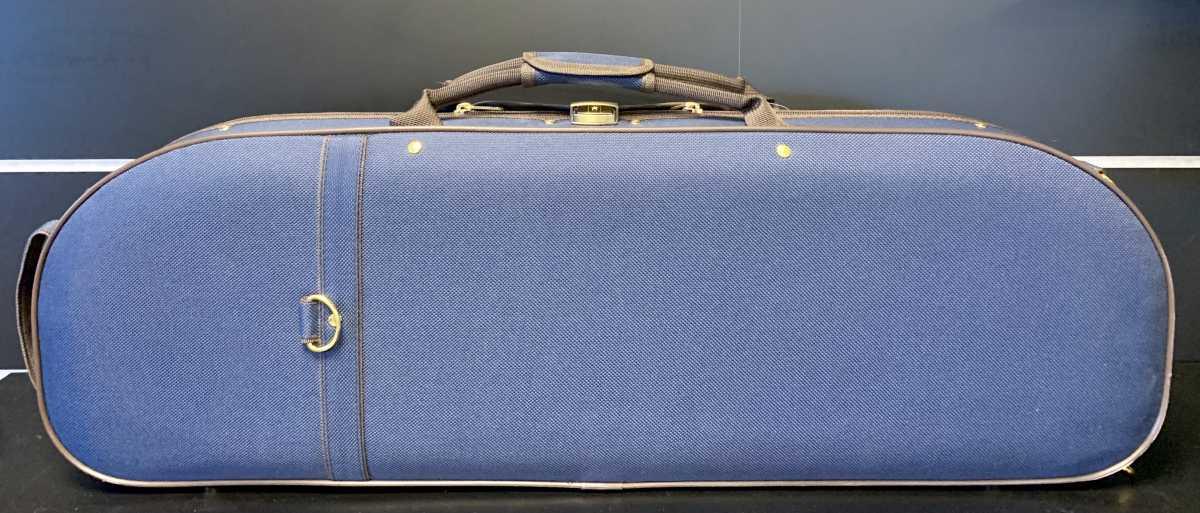 Fenice custodia per violino 4/4 leggera blu