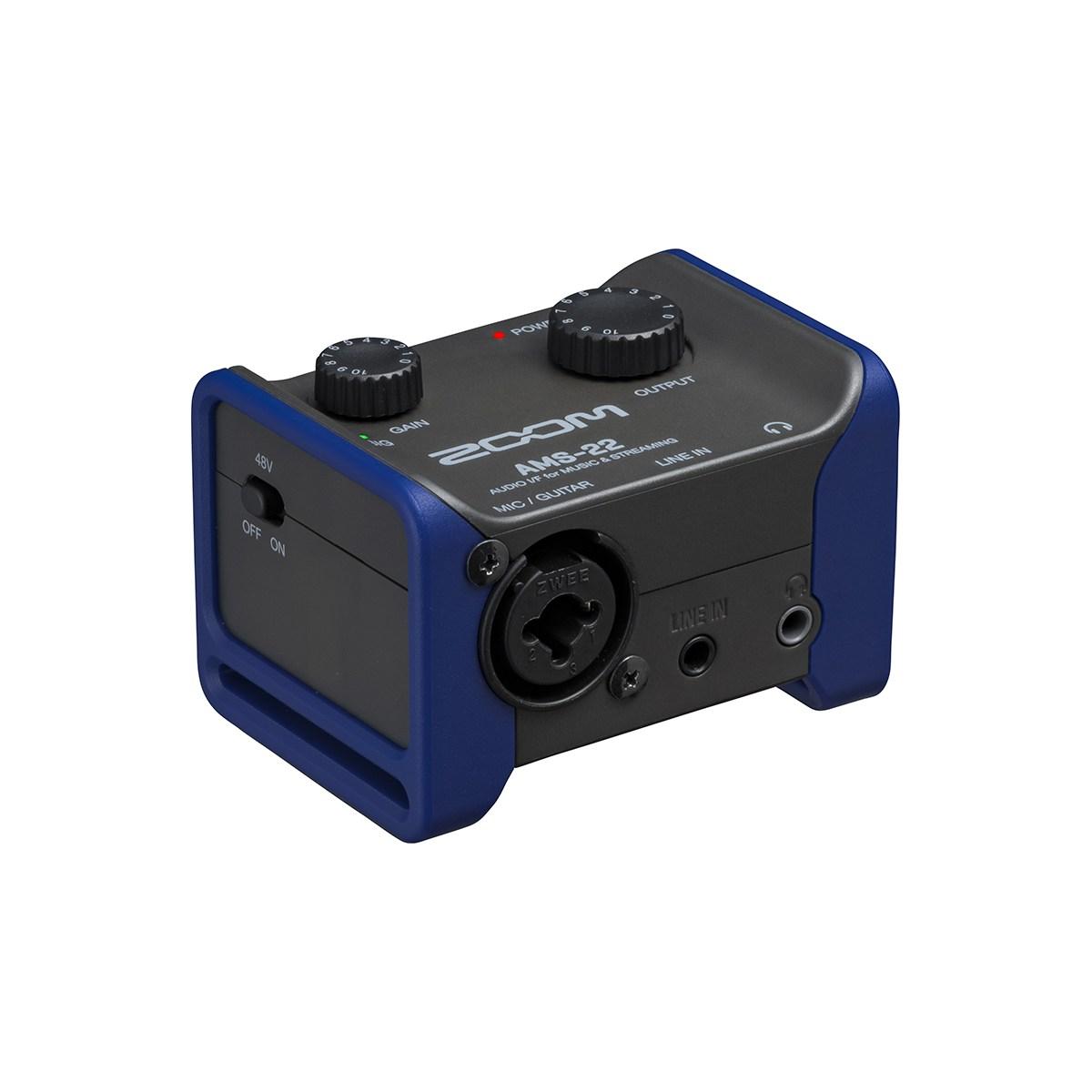 Zoom ams-22 - interfaccia audio per registrazione e streaming