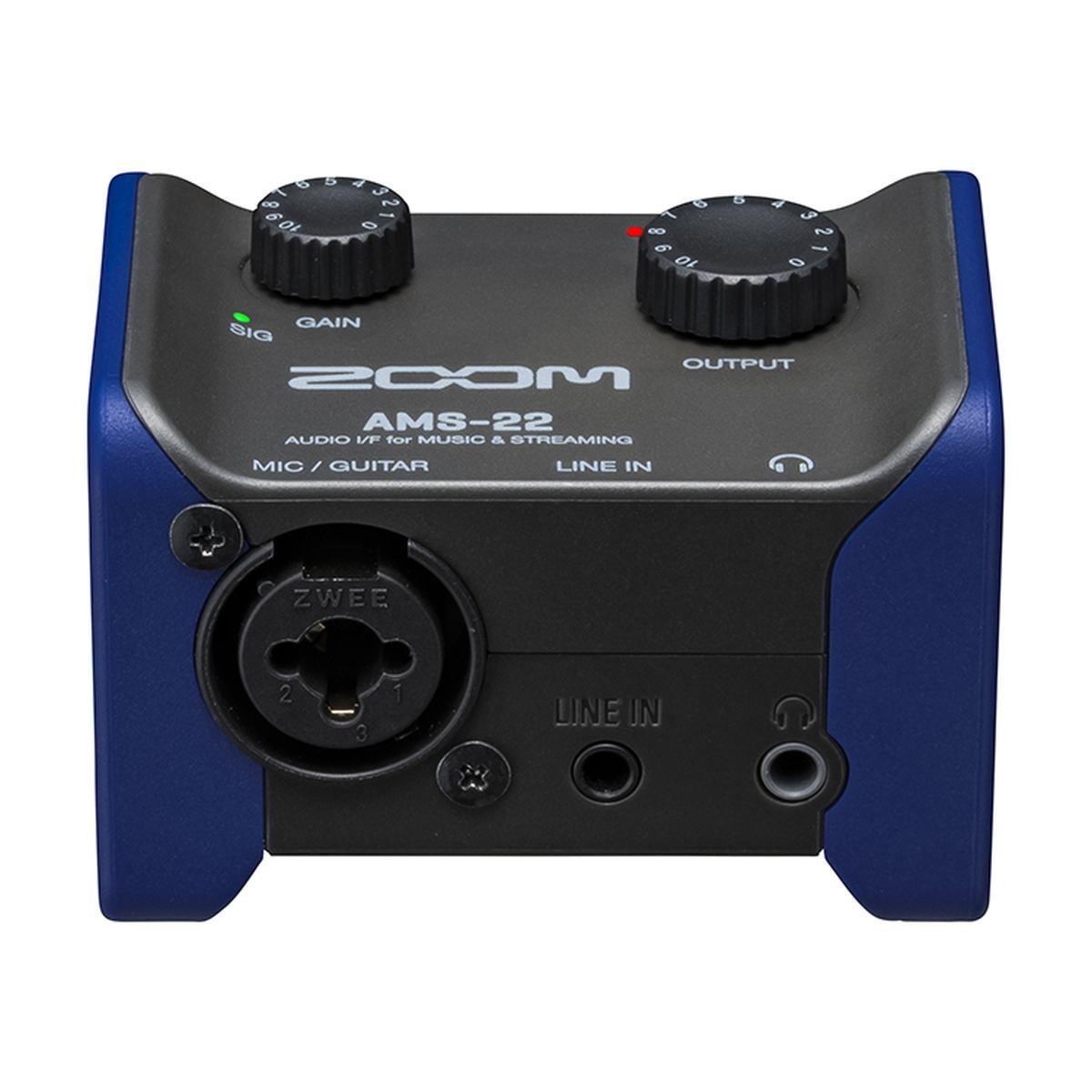Zoom ams-22 - interfaccia audio per registrazione e streaming