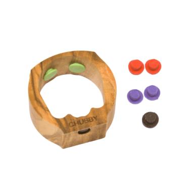 Rampone & cazzani chubby nolig legatura in legno d'ulivo per sax alto