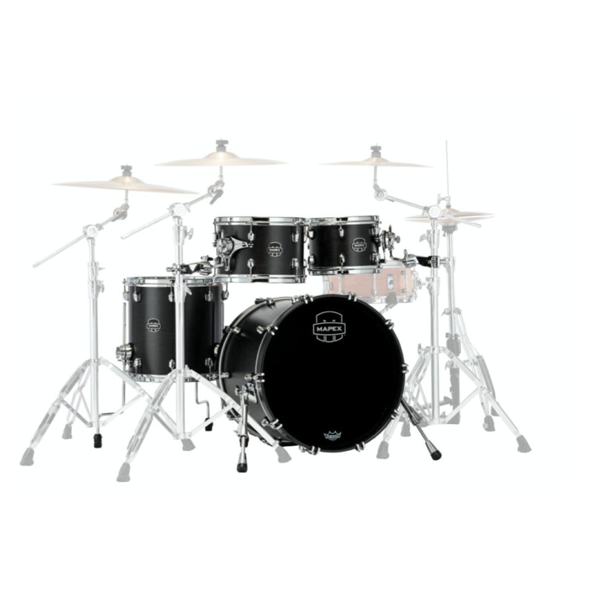 Mapex sr504xfb saturn new fusion 4 pezzi satin black