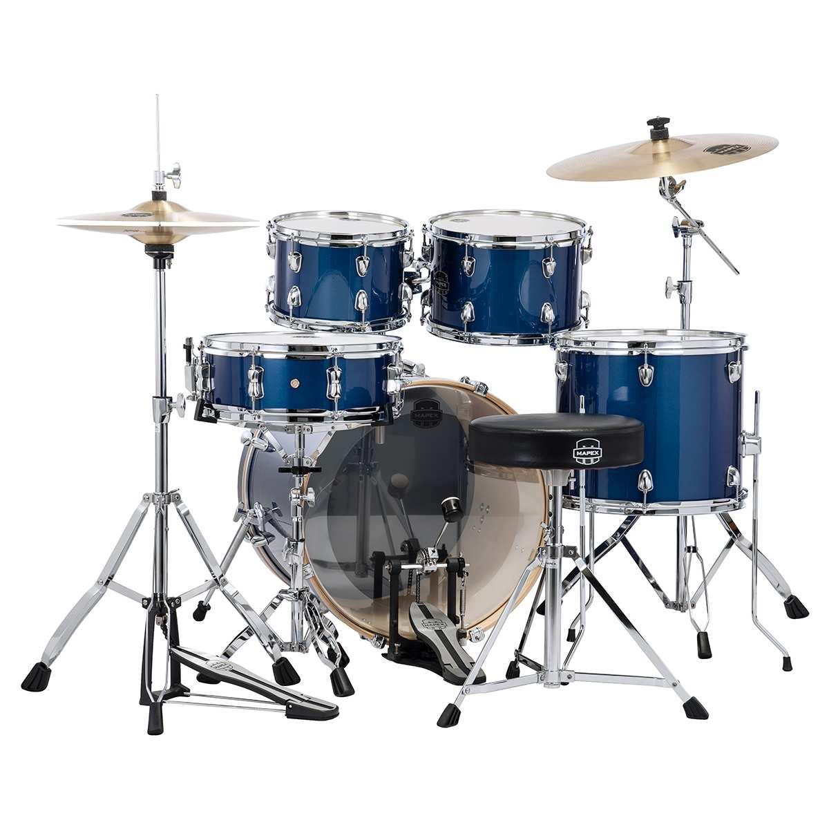 MAPEX VE5044FTCVI VENUS FUSION 5 PEZZI Blue Sky Sparkle Cassa 20