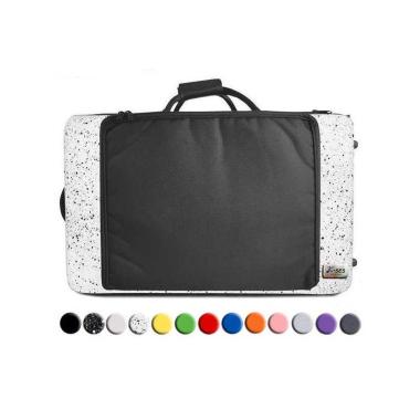 K ses 40604fb premium bianca puntini neri custodia per 4 trombe