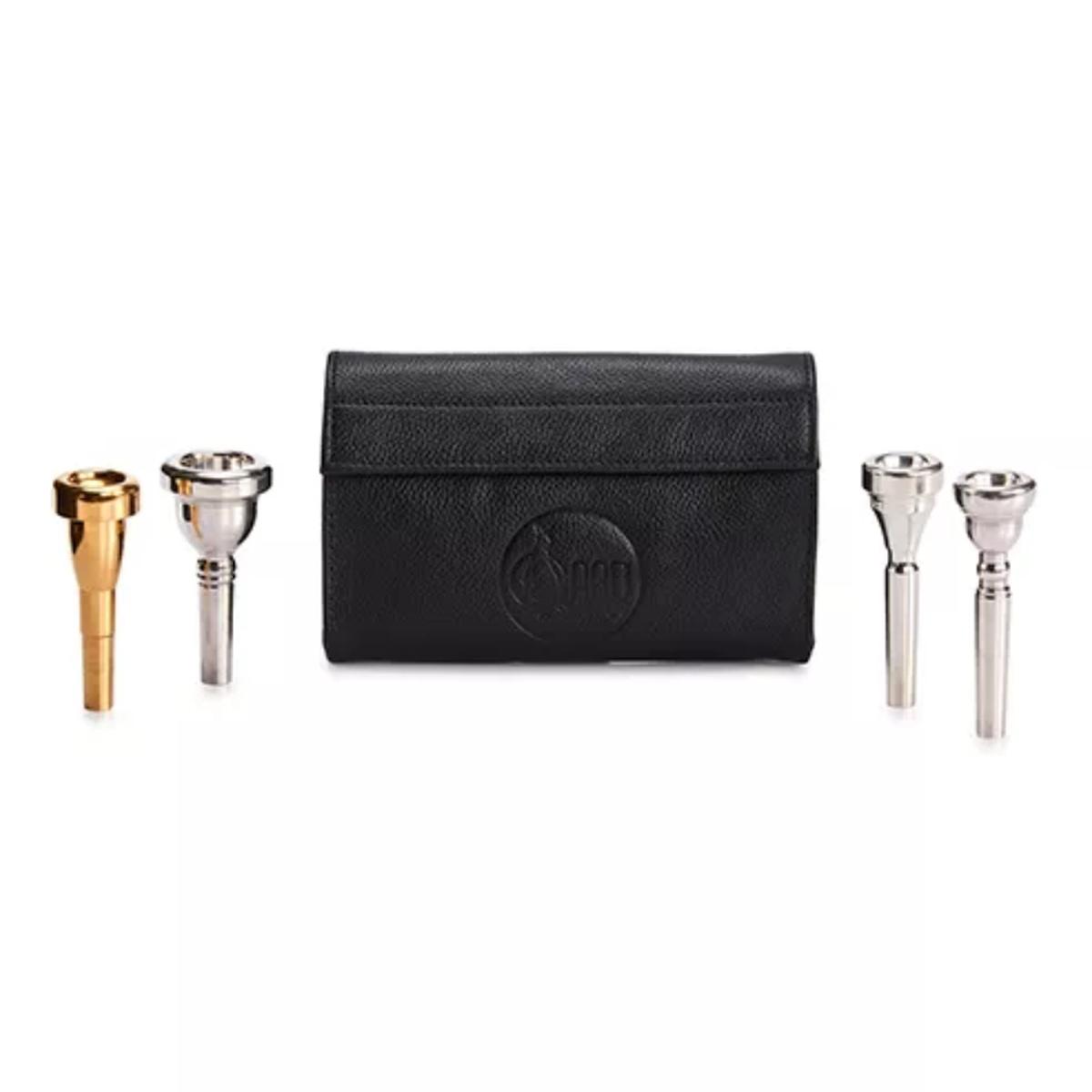 Gard cst4 custodia rettangolare per quattro bocchini per tromba / trombone