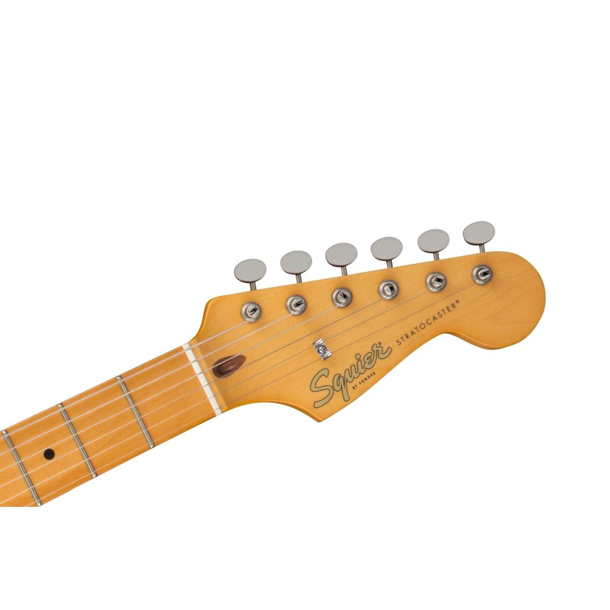 Squier 40th anniversary stratocaster, vintage edition satin sea foam green chitarra elettrica