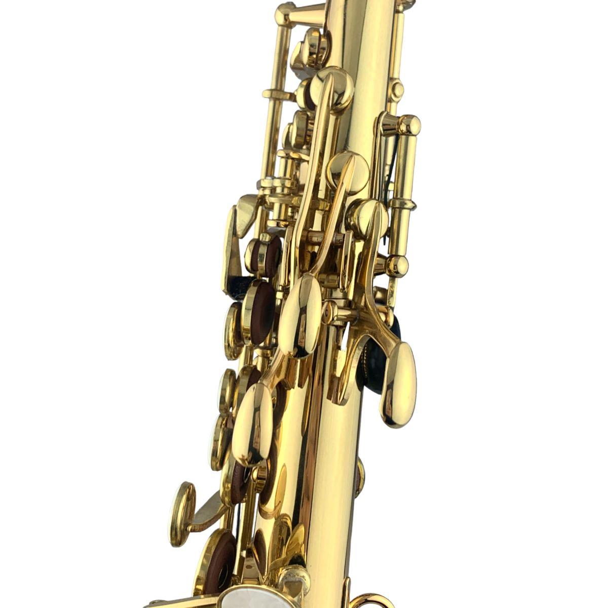 Cigalini sax soprano curvo serie studio laccato