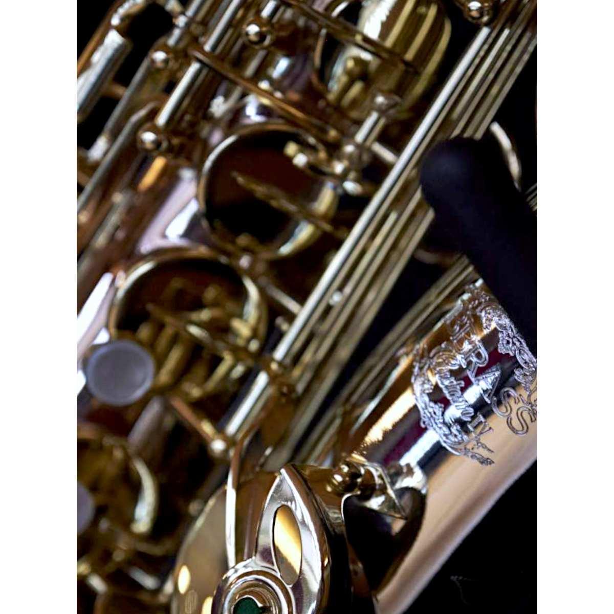 BBRASS CUSTOM IV SAX ALTO Fosforo/bronzo camp.rame bianco - laccato trasparente