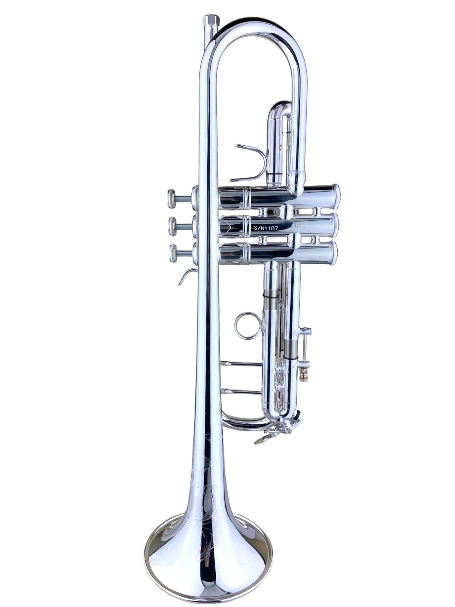 Bbrass bolden tromba sib silver plated