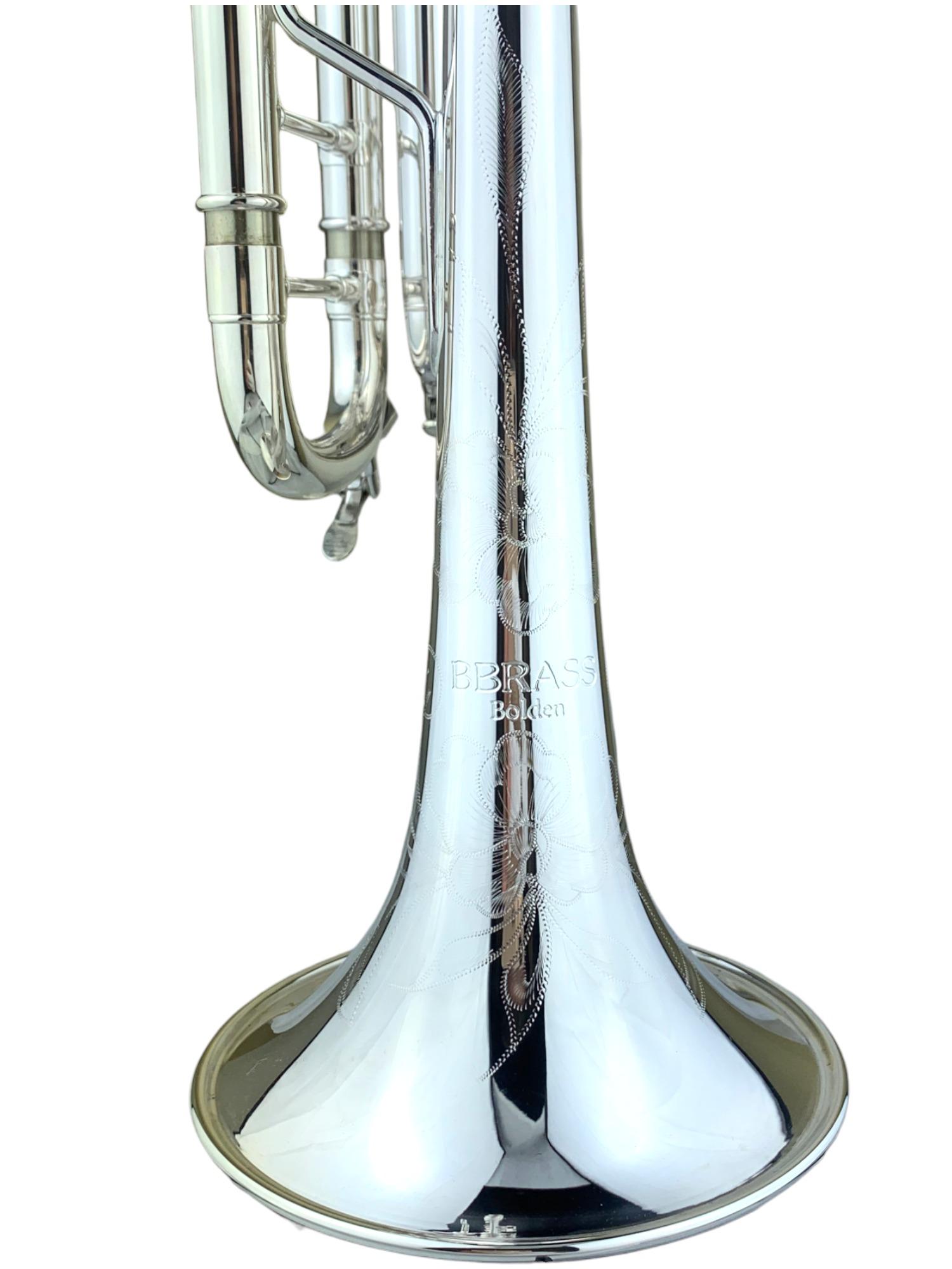 Bbrass bolden tromba sib silver plated