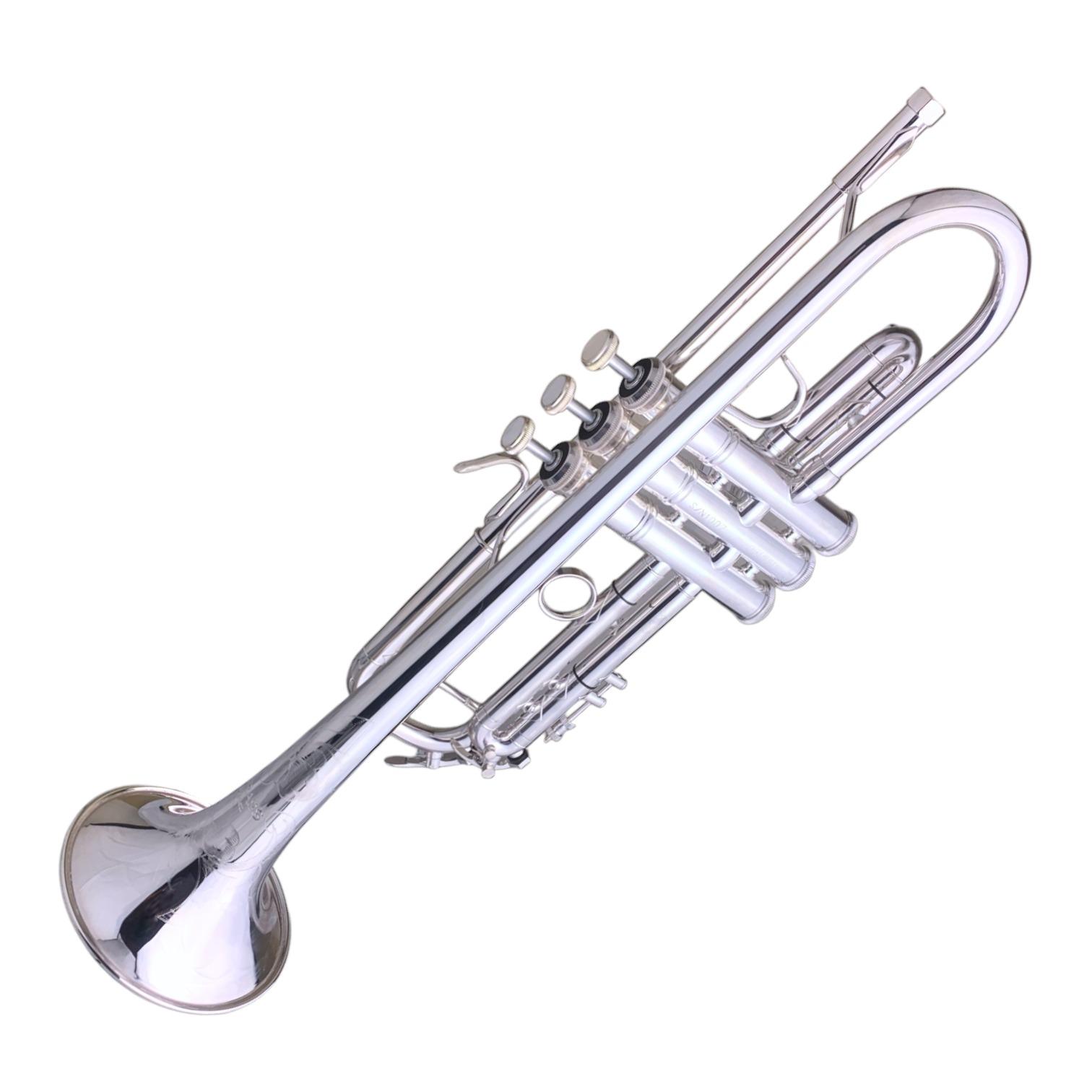 Bbrass bolden reverse tromba sib silver plated