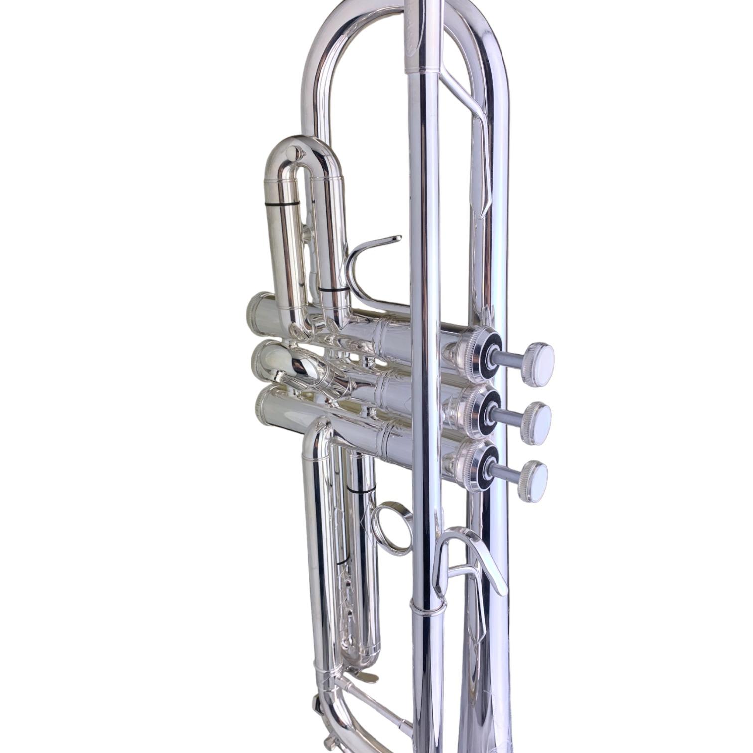 Bbrass bolden reverse tromba sib silver plated