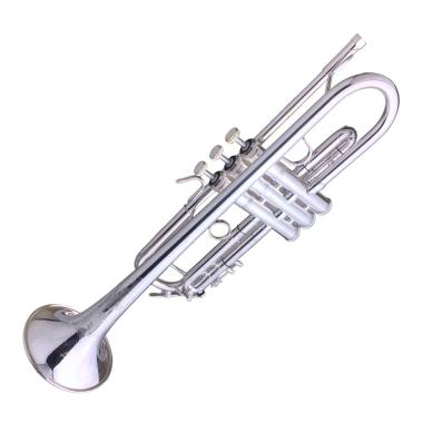 Bbrass bolden reverse tromba sib silver plated