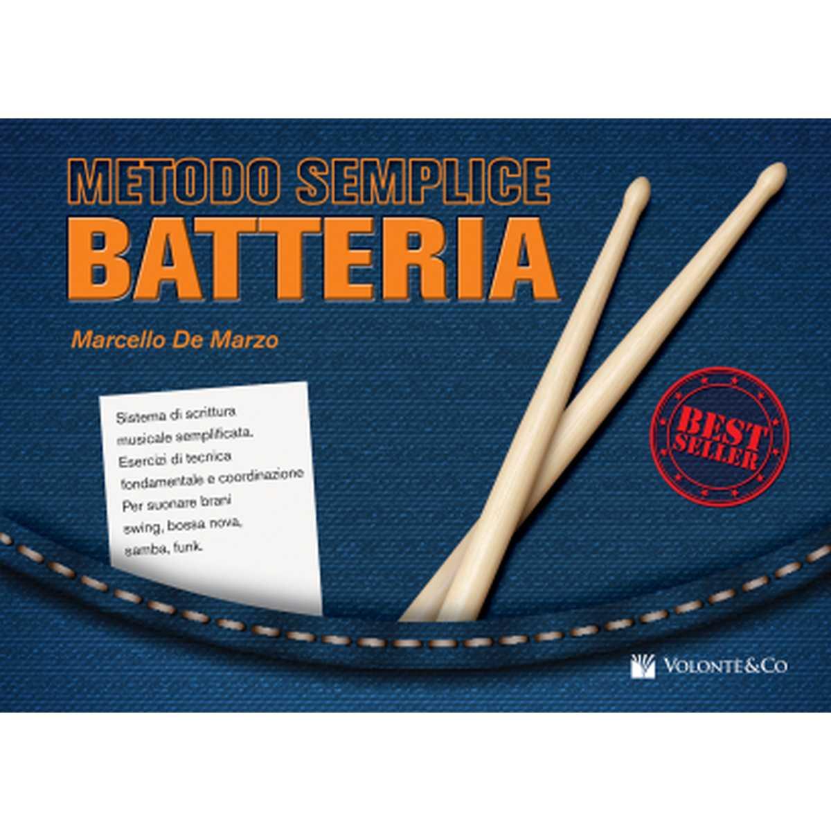 Metodo semplice per batteria marcello de marzo