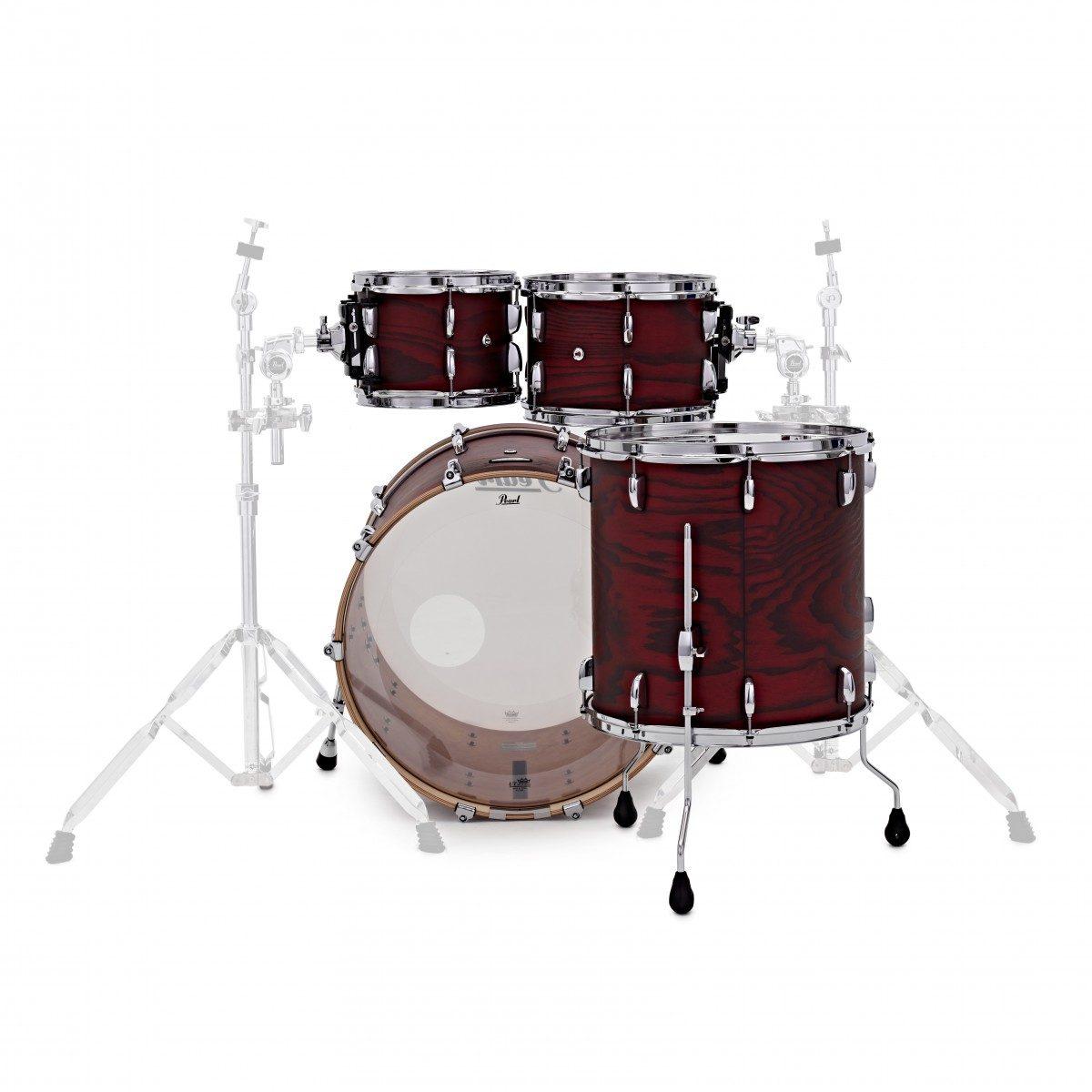 Pearl sts924xsp/c847 session studio scarlet ash batteria acustica solo fusti cassa 22