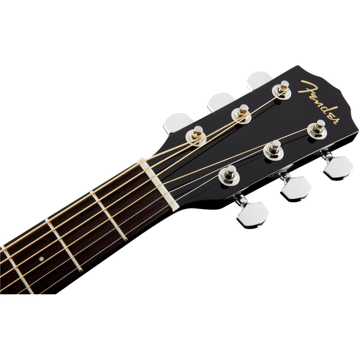 Fender cc60sce concert black chitarra acustica elettrificata