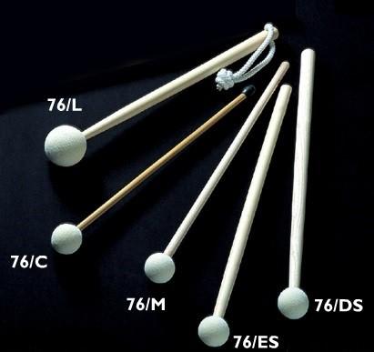 AMAT 076/L BATTENTE IN FELTRO PER TAMBURO , SFERA 50mm - MANICO 19mm