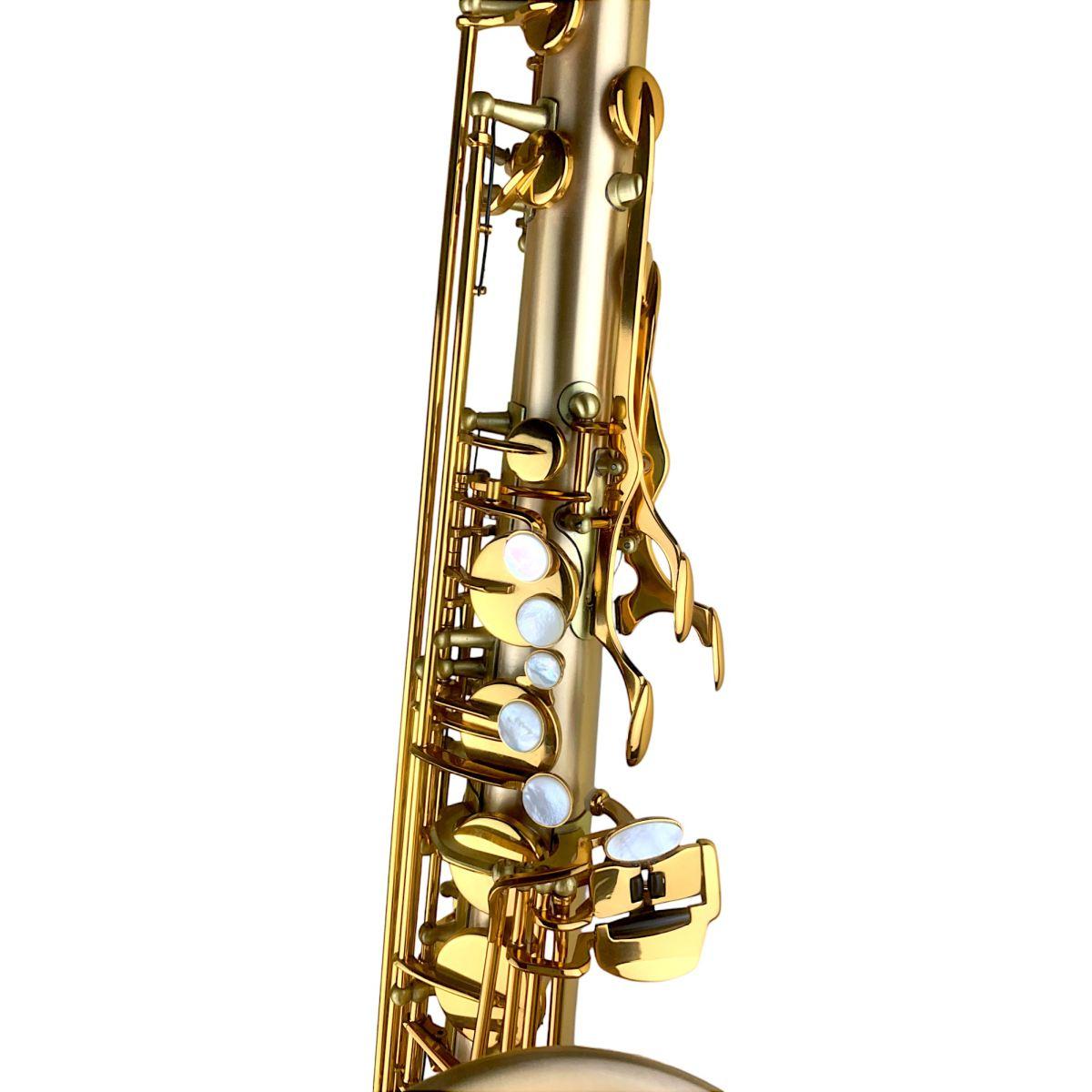 BBRASS CUSTOM II SAX TENORE Gold Brass finitura Matt Laquer