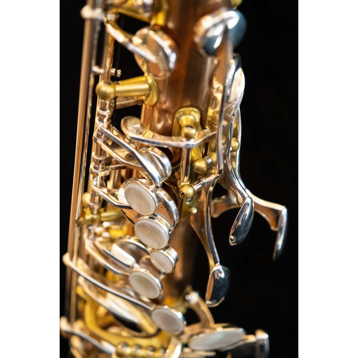 BBRASS GV T1 SAX TENORE fusto Fosforo/Bronzo e campana Rame bianco RAW